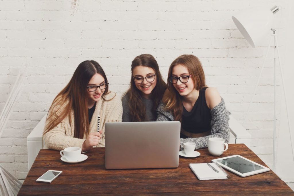 Women enjoying meaningful friendship